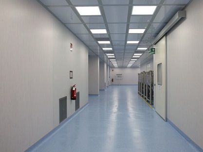 WALL DOOR FURNITURE AND ACCESSORY FOR STERILE ENVIRONMENT